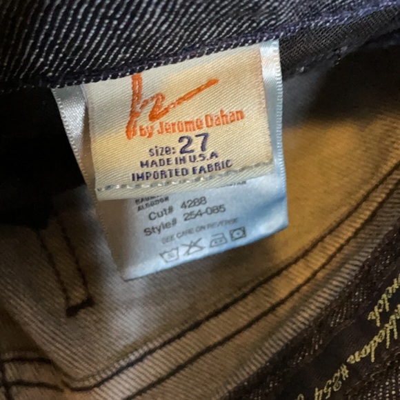 COH Wimbledon #254 Stretch Cropped Kelly Jeans Low Rise SIze 27 - Picture 9 of 16